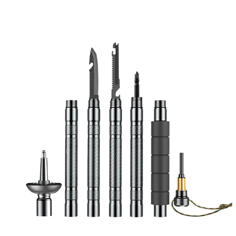 Ultra X Tactical Survival System - (10 in 1) Walking Stick