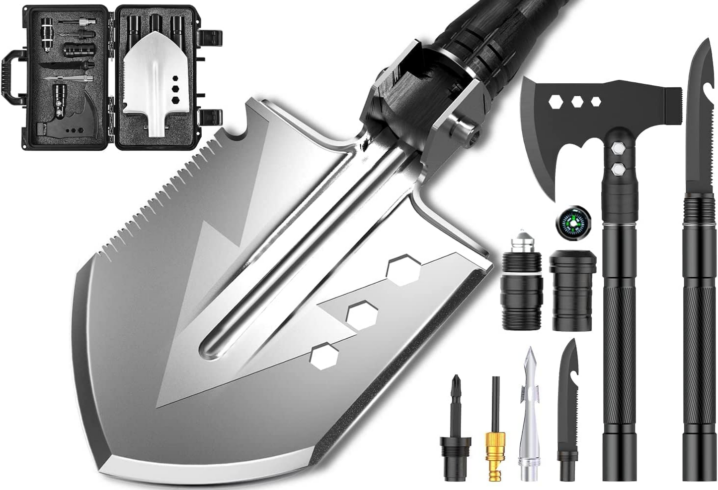 Ultimate X23 - Heavy Duty Multifunction (23-in-1) Shovel V2