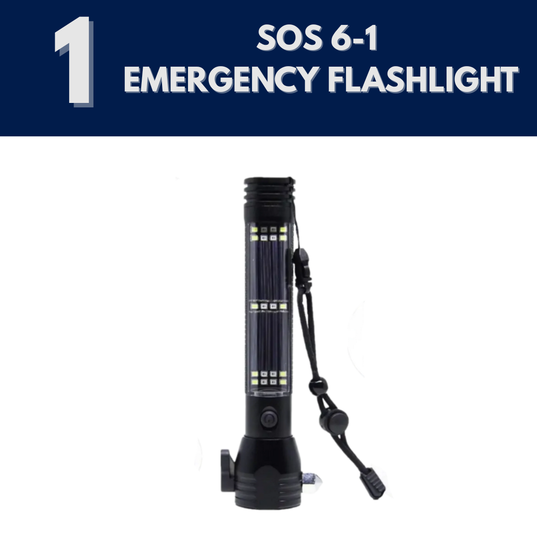 SOS 6-1 Emergency Flashlight