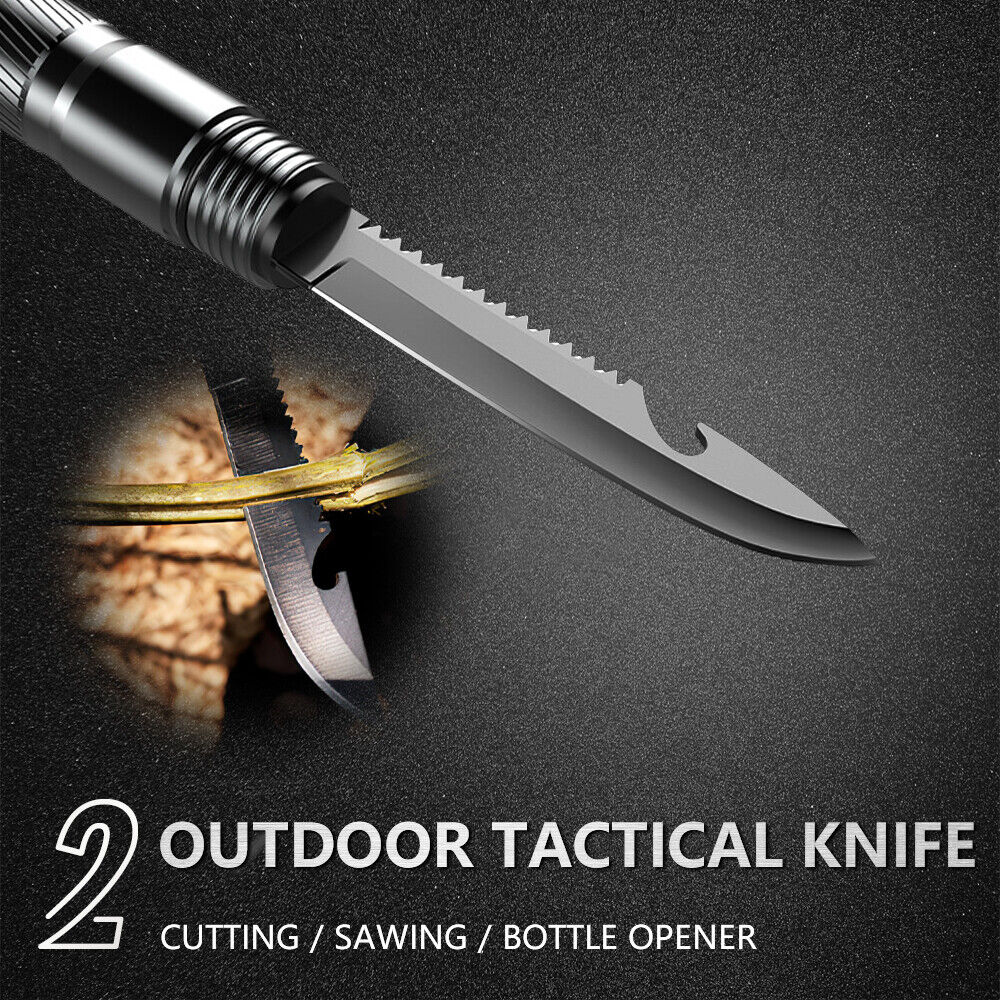 Ultra X Tactical Survival System - (10 in 1) Walking Stick