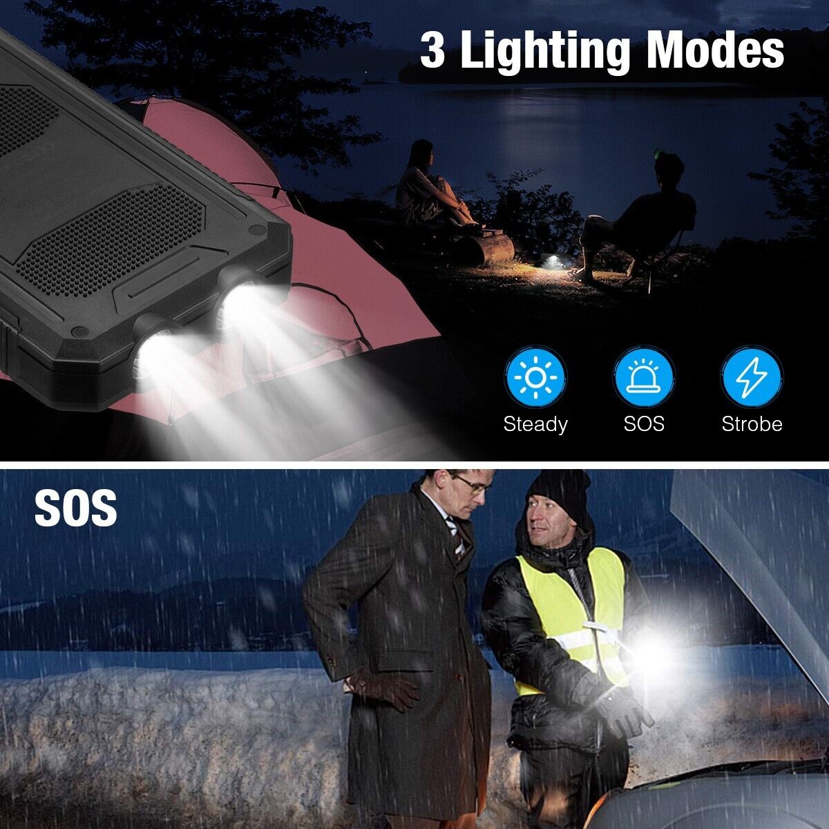 SOS Solar Phone Charger